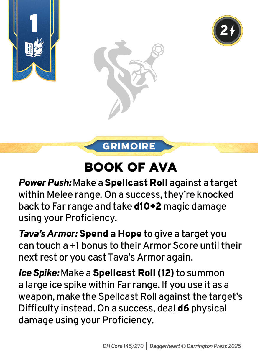 Spell #10 spell card