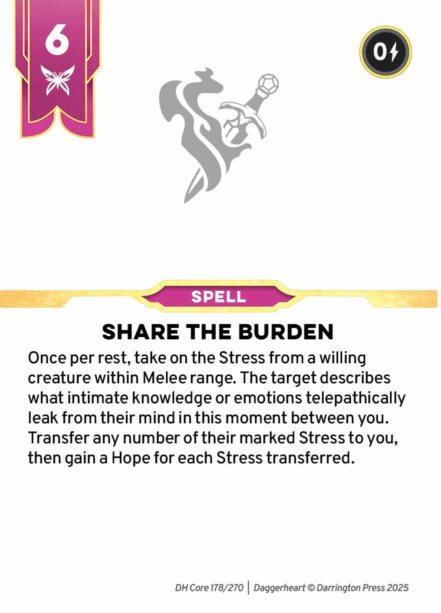 Spell #109 spell card