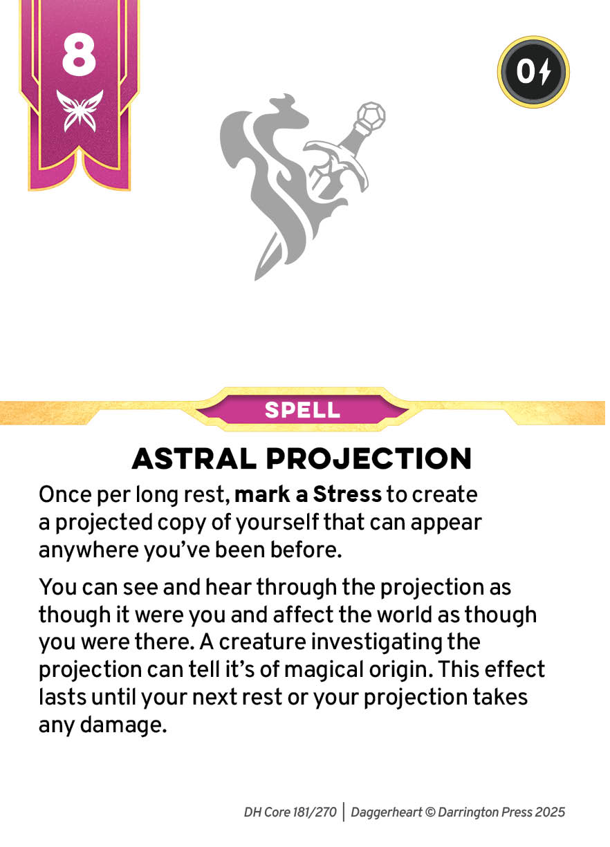 Spell #144 spell card