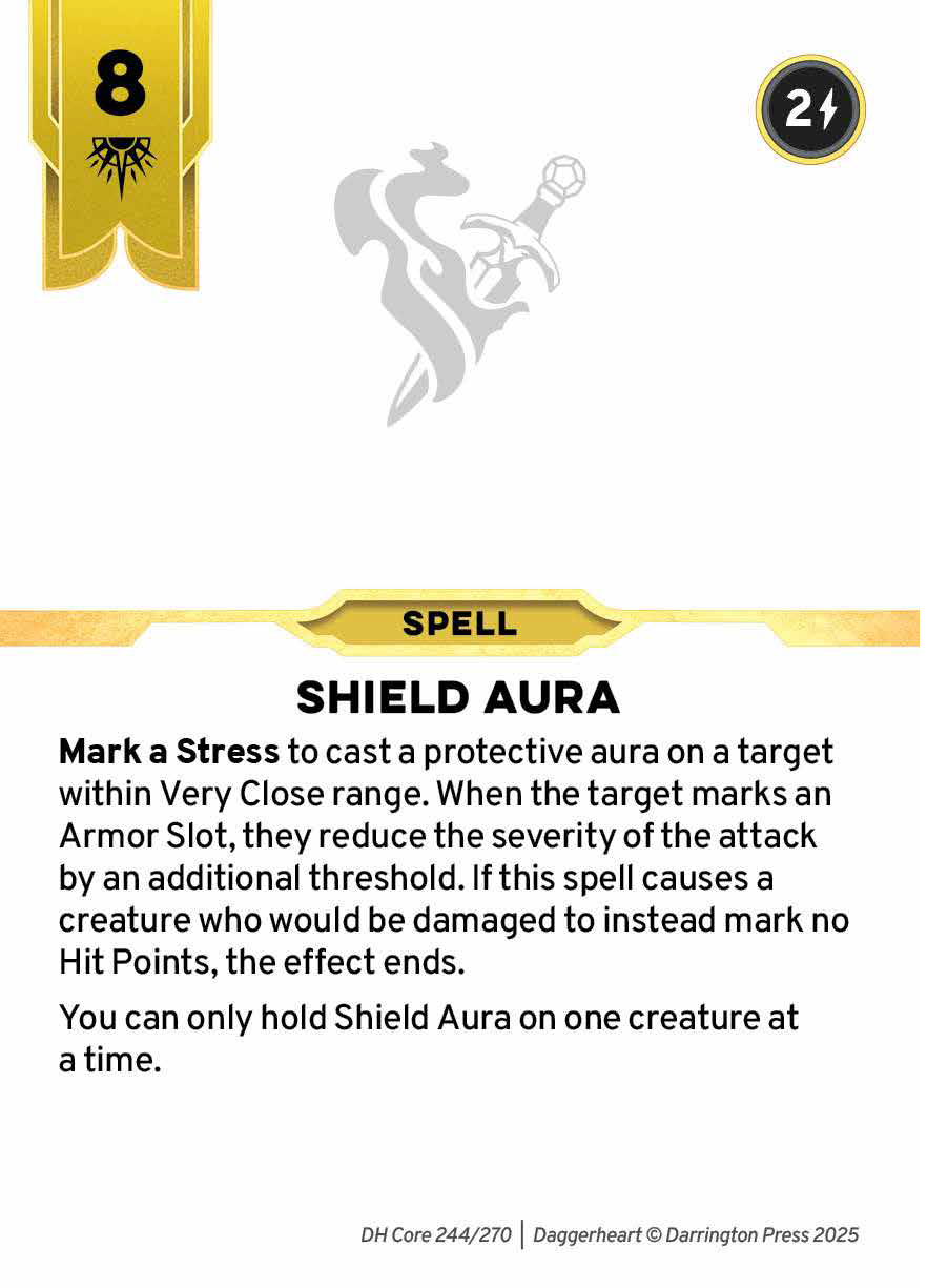 Spell #150 spell card