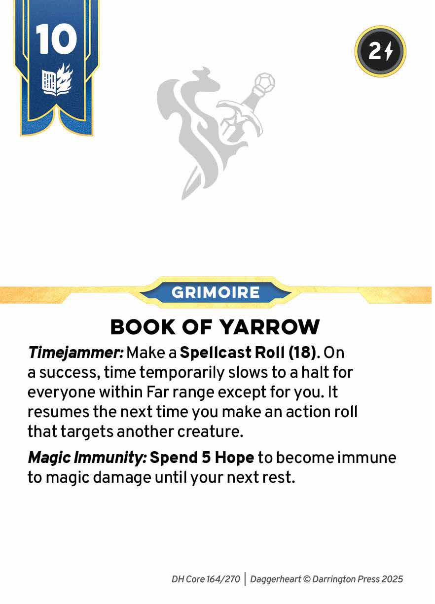Spell #178 spell card