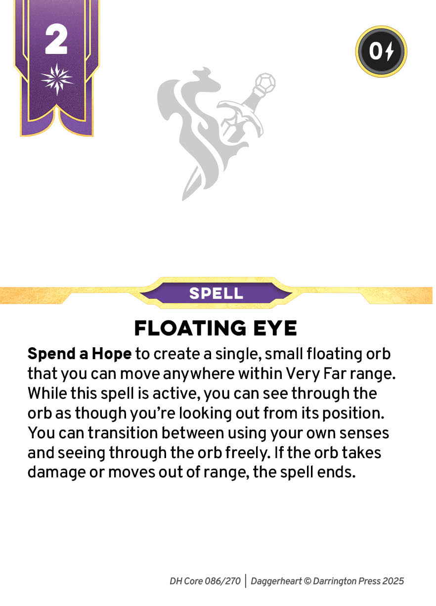 Spell #29 spell card