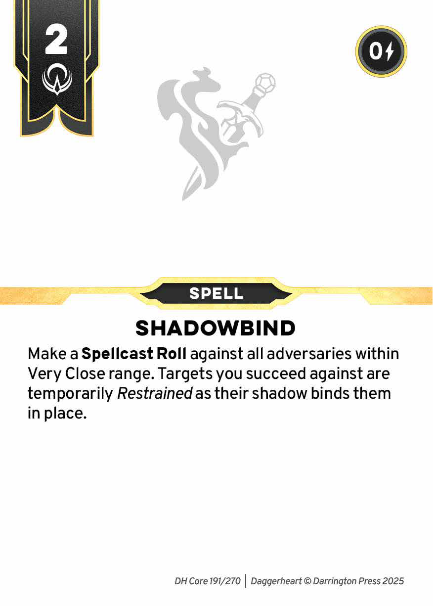 Spell #39 spell card