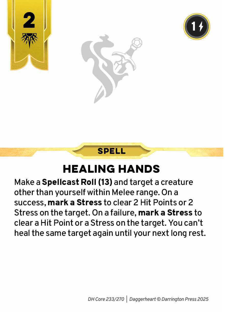 Spell #43 spell card