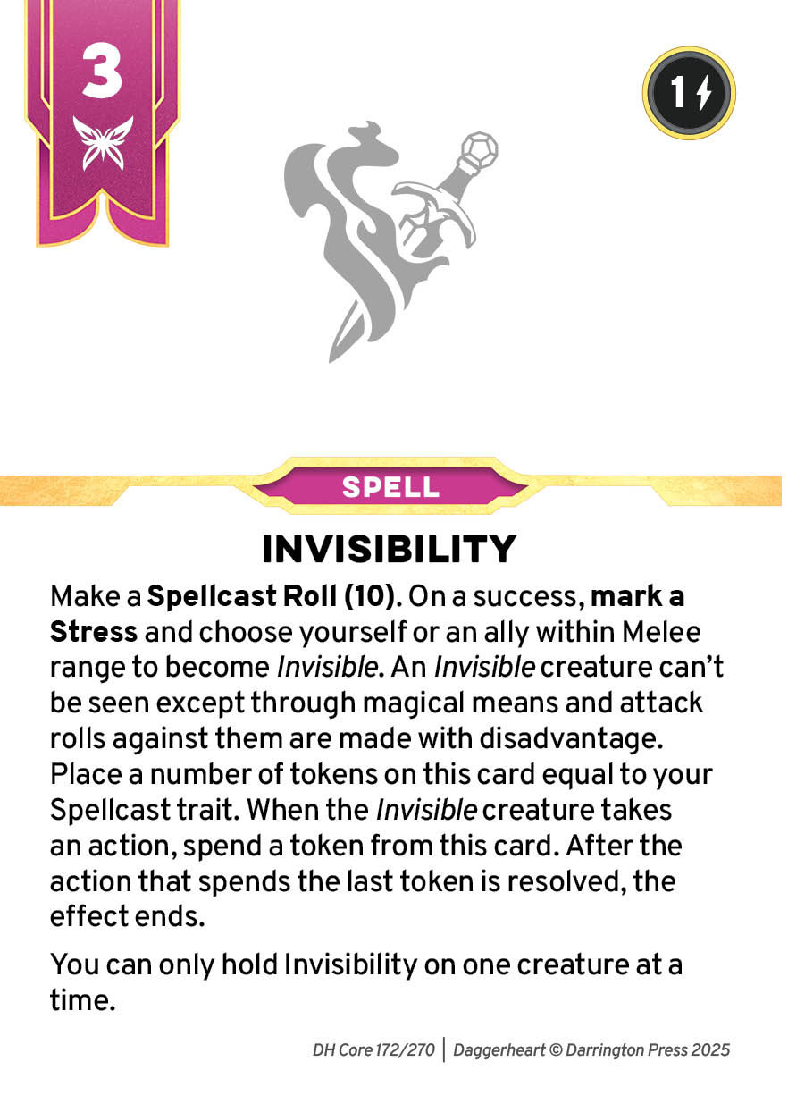 Spell #55 spell card