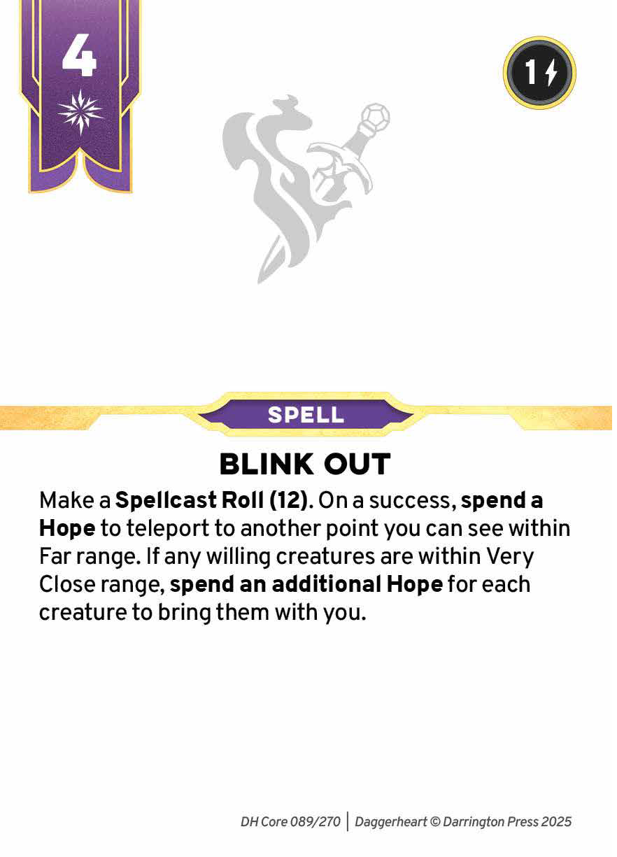 Spell #64 spell card