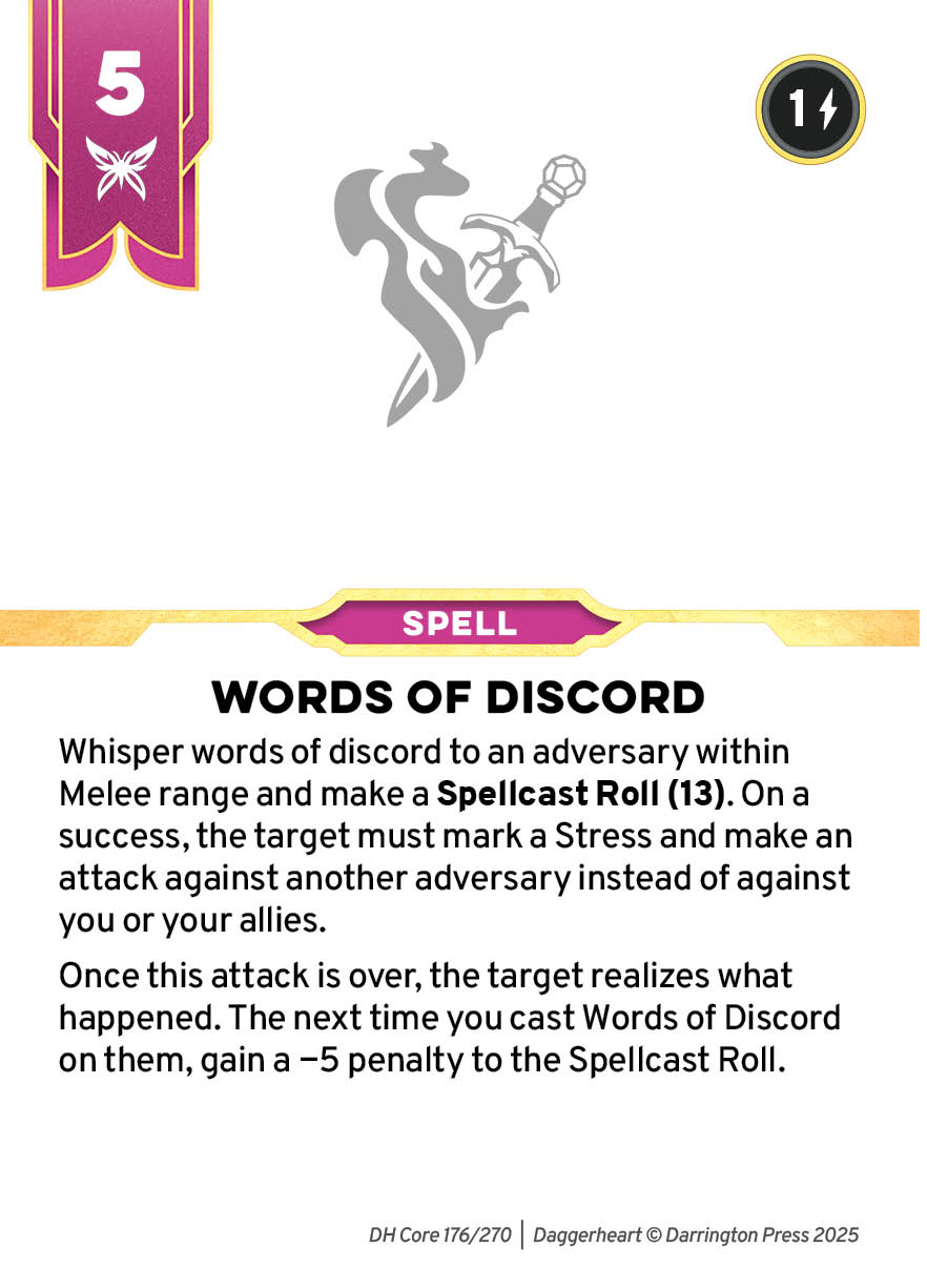 Spell #91 spell card