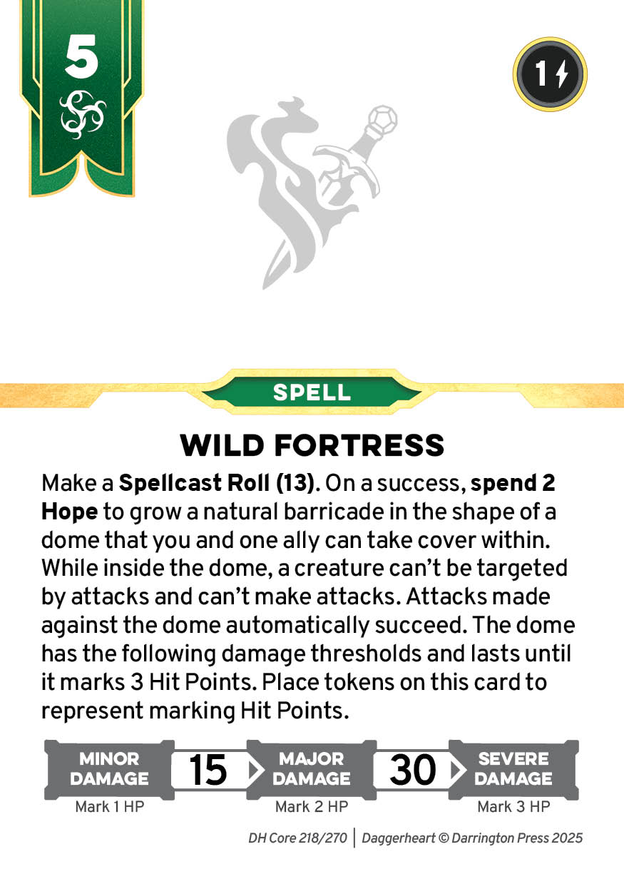 Spell #95 spell card