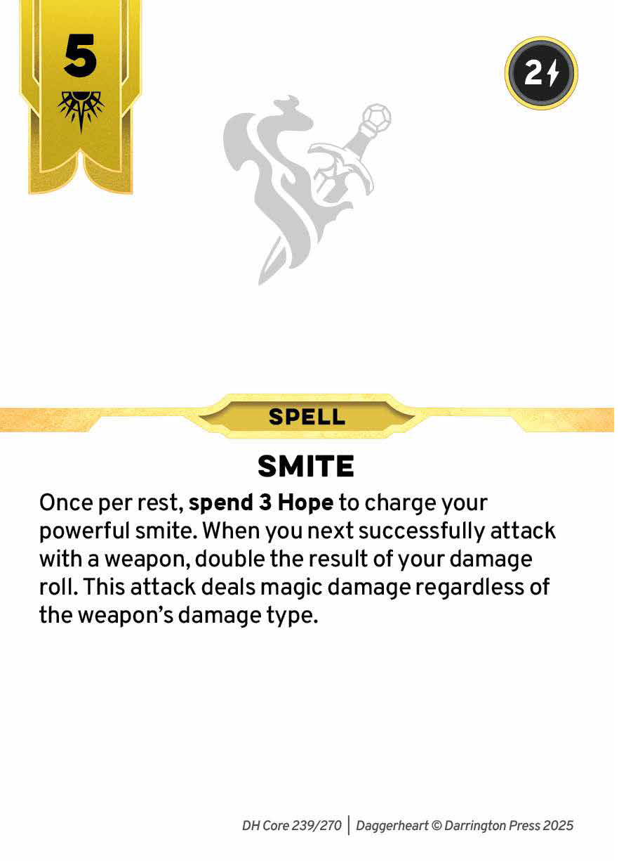 Spell #97 spell card